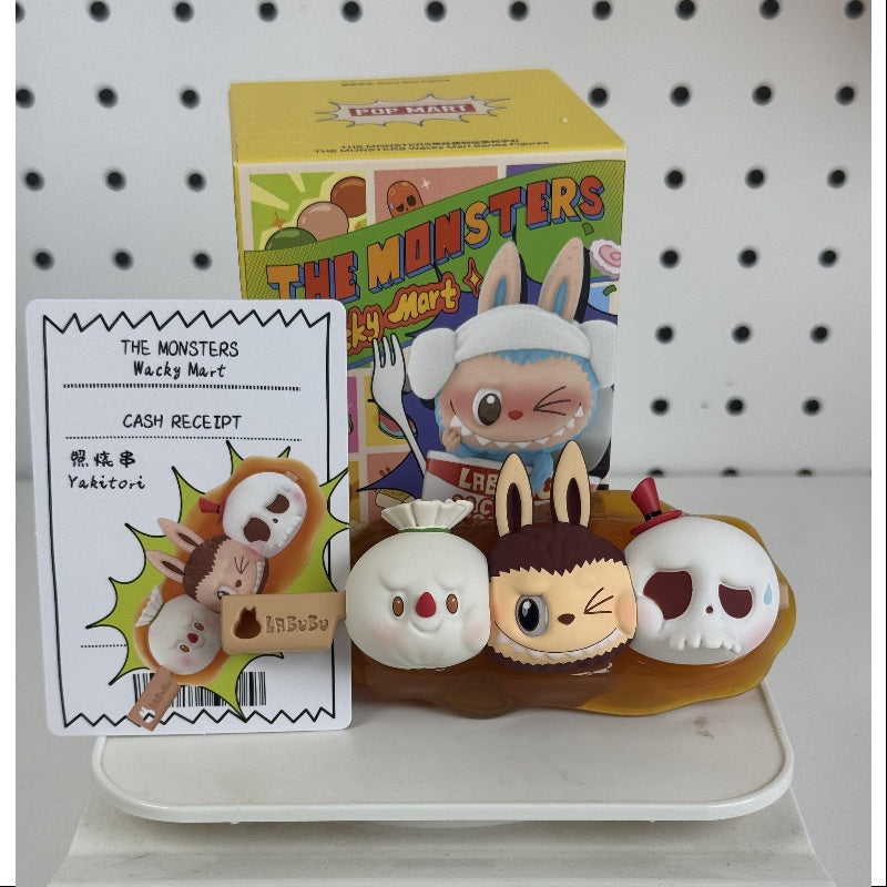 Labubu The Monsters Wacky Mart Series Yakitori