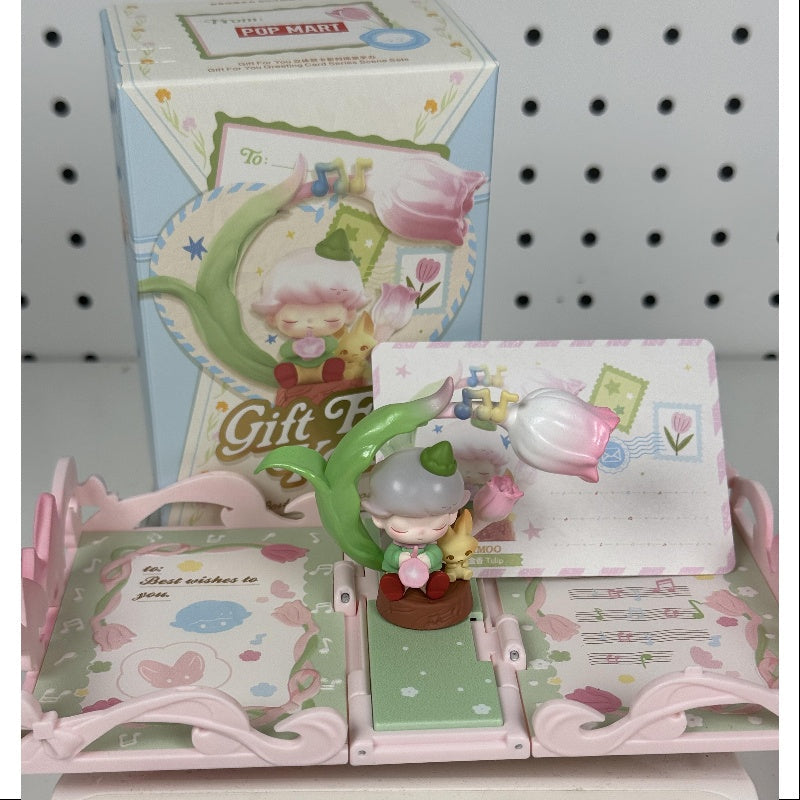 Pop Mart Gift For You Greeting Card Series Whole Set Opened