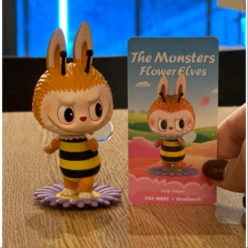 Labubu The Monsters Flower Elves Series Aster Flower