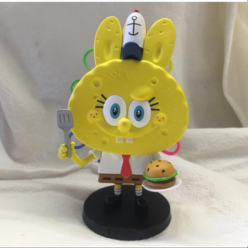 Labubu The Monsters x SpongeBob Series Champion Chef