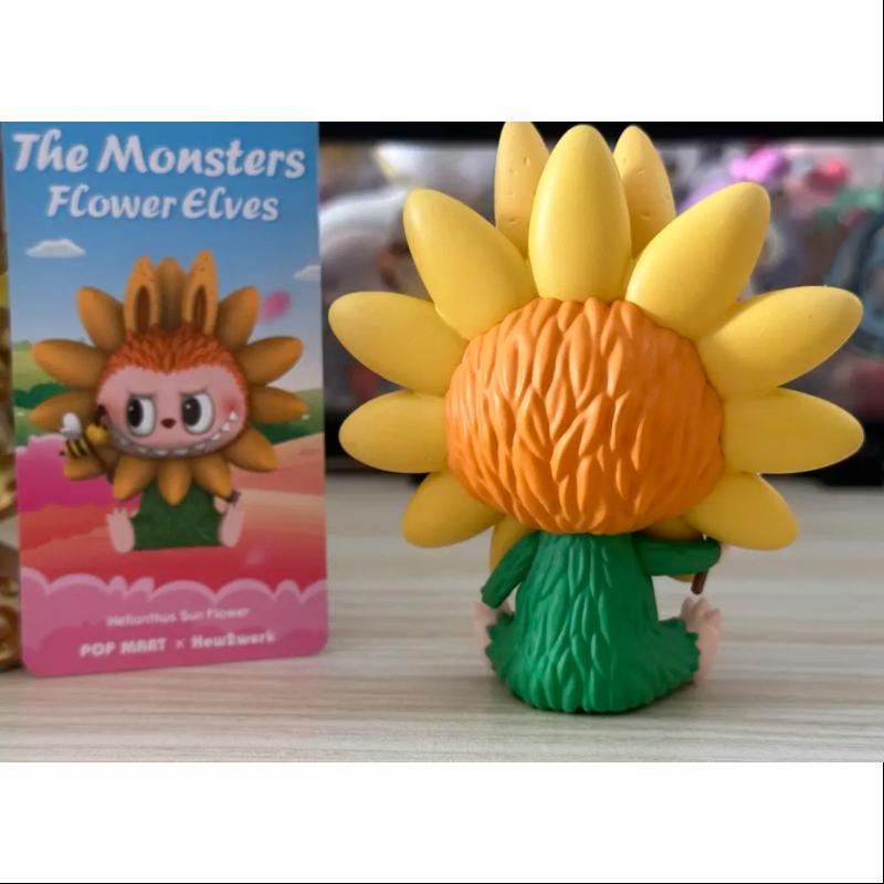 Labubu The Monsters Flower Elves Series Helianthus Sun Flower