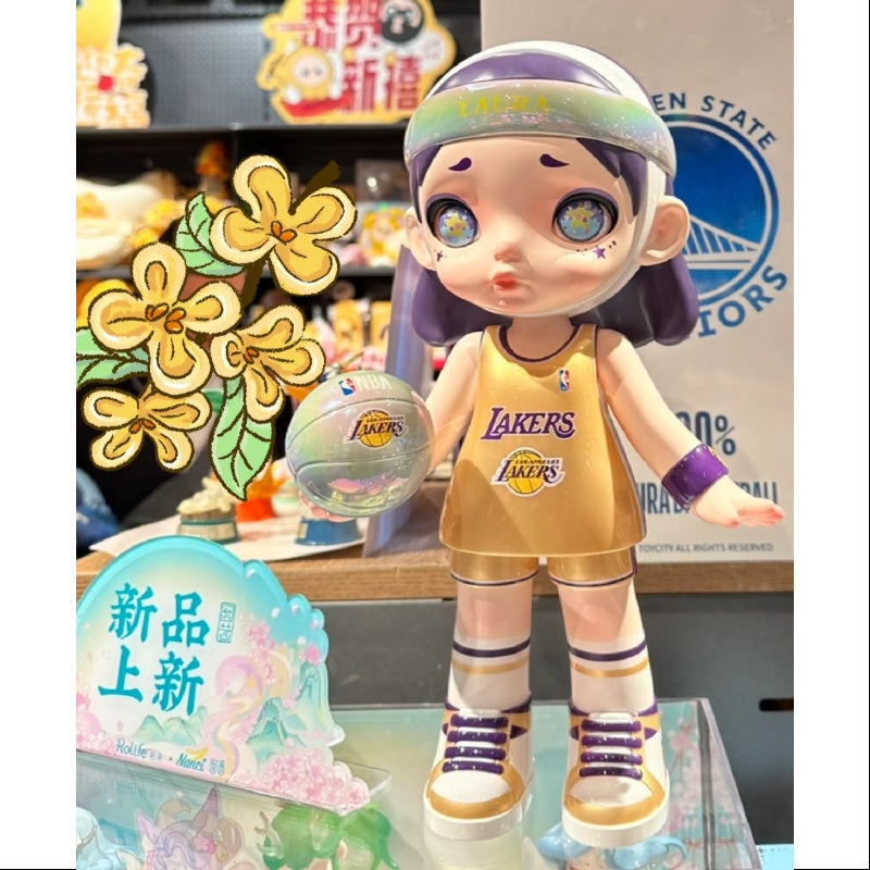 Laura Los Angeles Lakers 400% Figurine ToyCity 2023 Limited