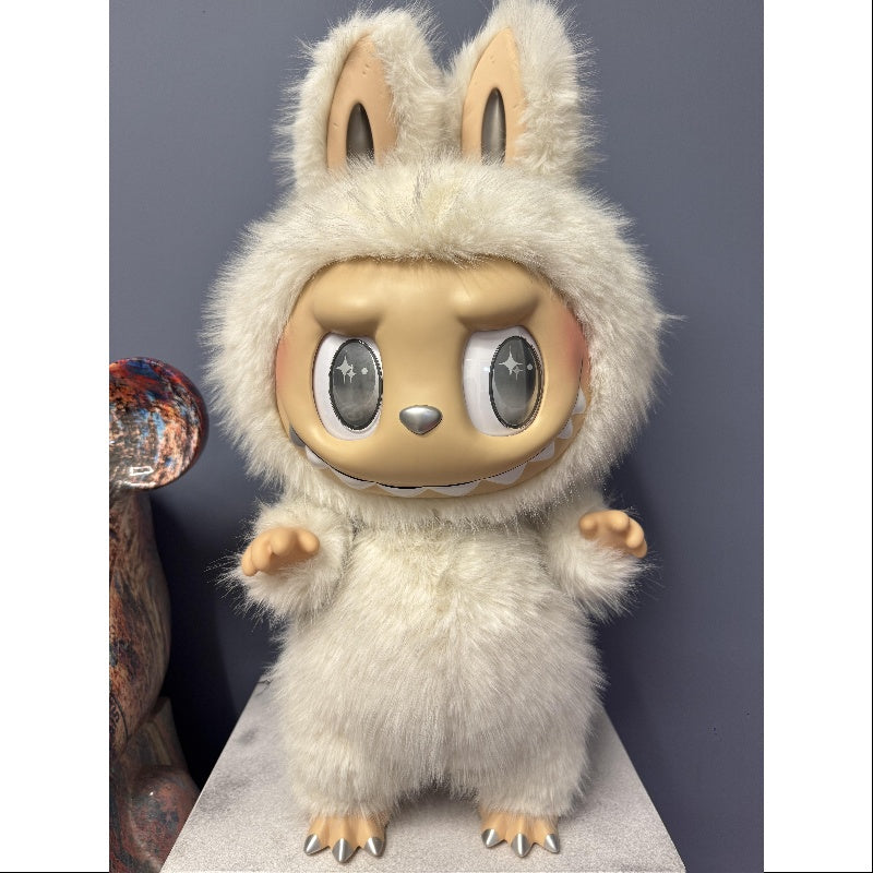 Labubu The Monsters Zimomo Angel in Clouds Vinyl Plush Doll 2024 Limited Edition