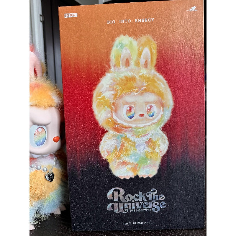 Labubu The Monsters Rock The Universe Vinyl Plush Doll 2025 Limited Edition