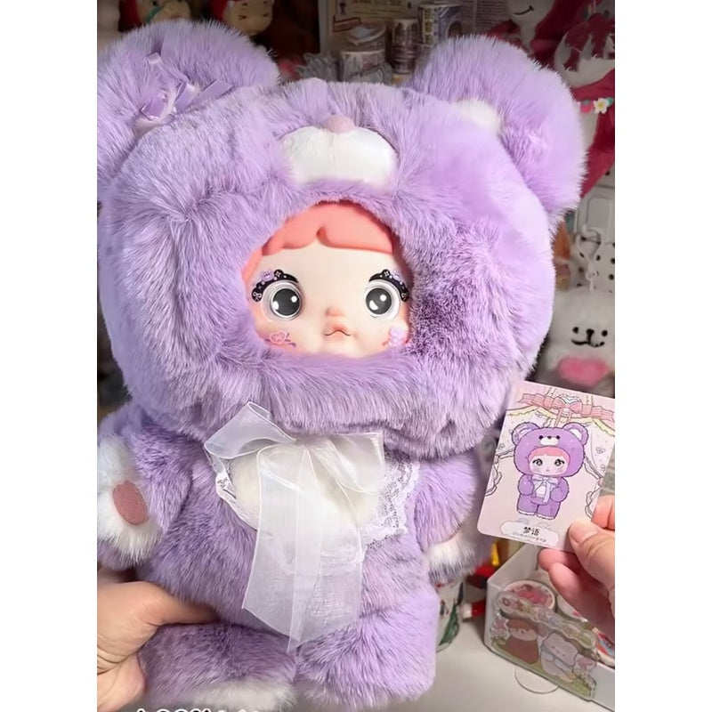 Nommi Good Night,Bear 400% Vinyl Plush Doll Series Somniloquy