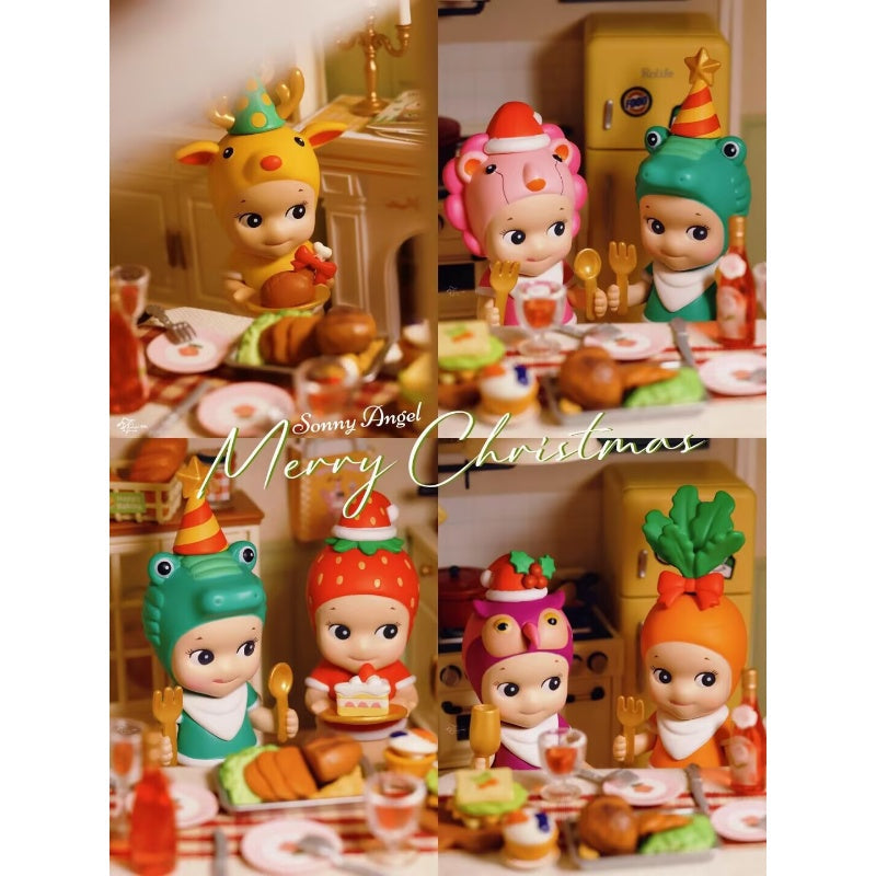 Sonny Angel Christmas Dinner Series Whole Set Opened