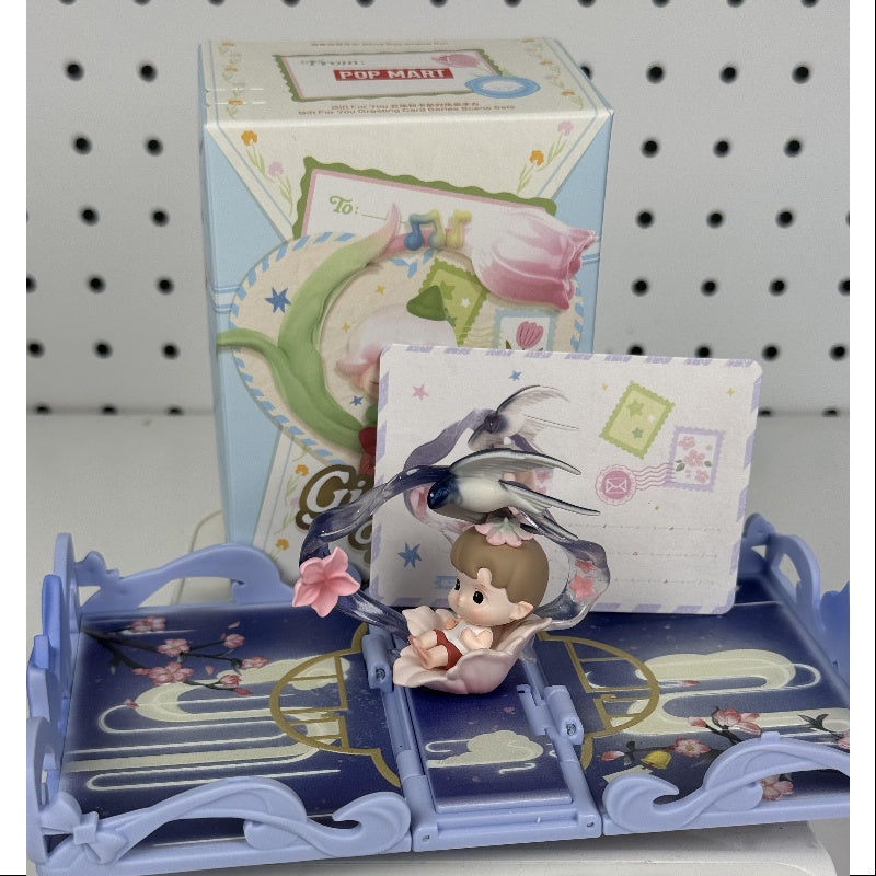 Pop Mart Gift For You Greeting Card Series Whole Set Opened