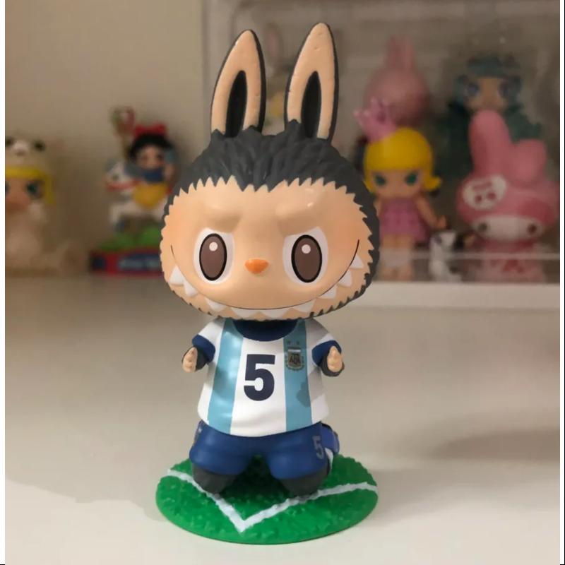 Labubu The Monsters Argentina Soccer Football Team Series Whole Set Opened