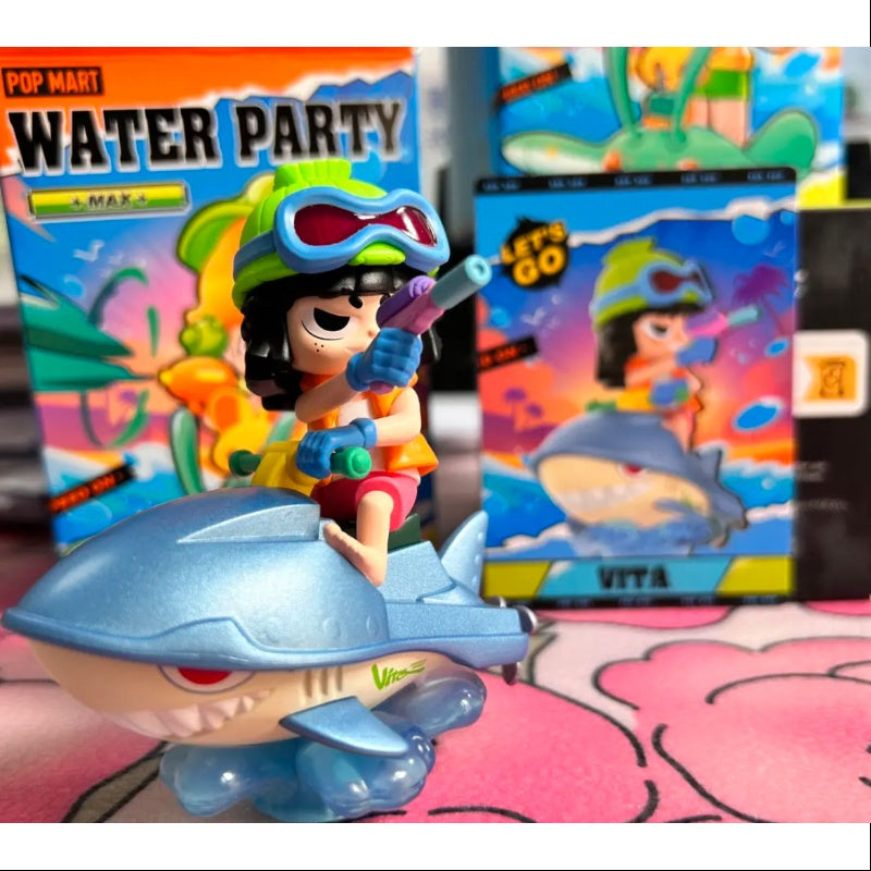 Pop Mart PopCar Water Party Series Whole Set Opened