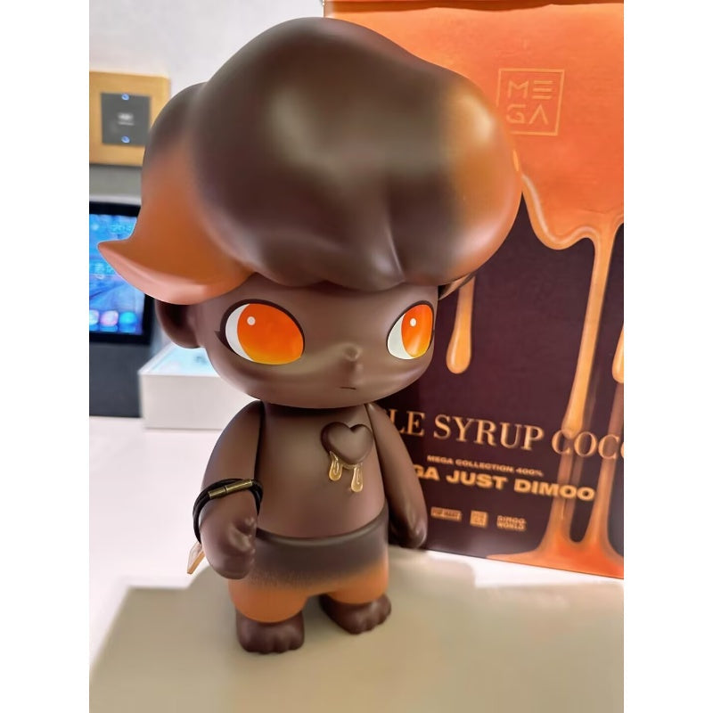 MEGA Just DIMOO 400% Maple Syrup Cocoa Limited Figure