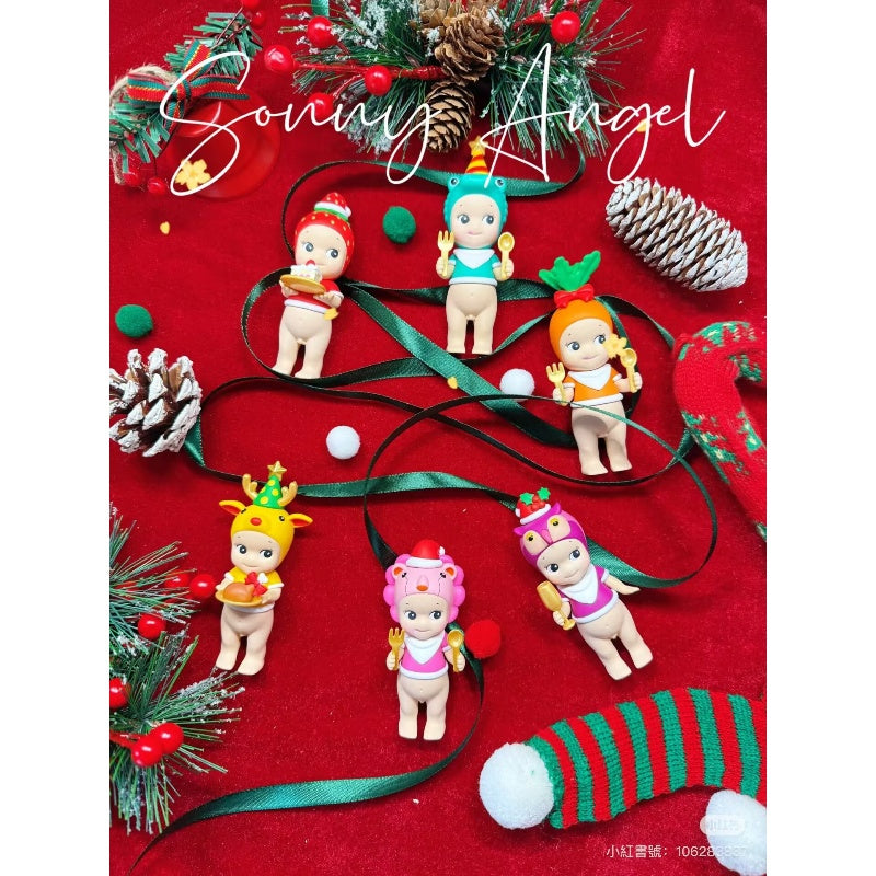 Sonny Angel Christmas Dinner Series Whole Set Opened