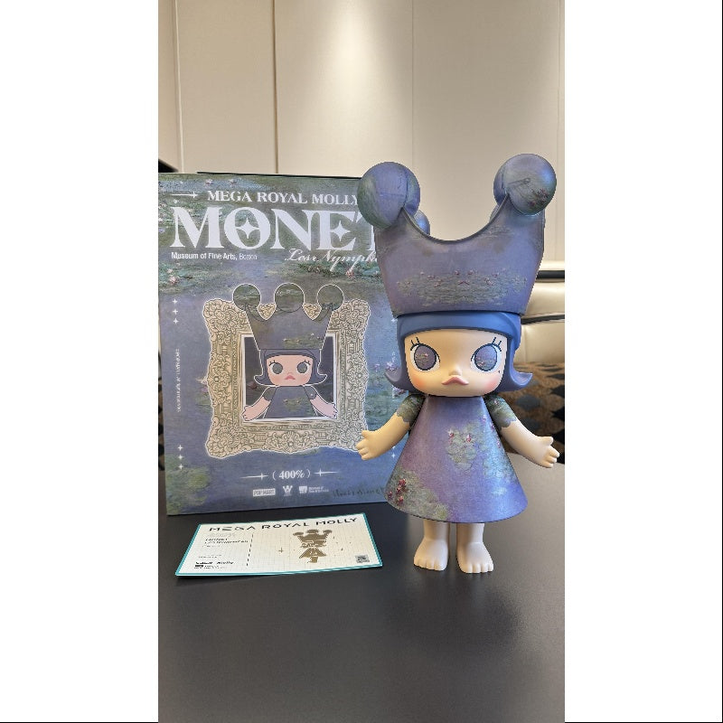 MEGA ROYAL MOLLY 400% Monet Les Nymphéas 2025 Limited Edition