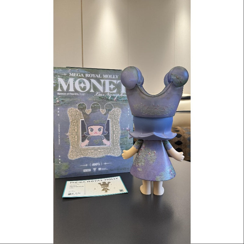 MEGA ROYAL MOLLY 400% Monet Les Nymphéas 2025 Limited Edition