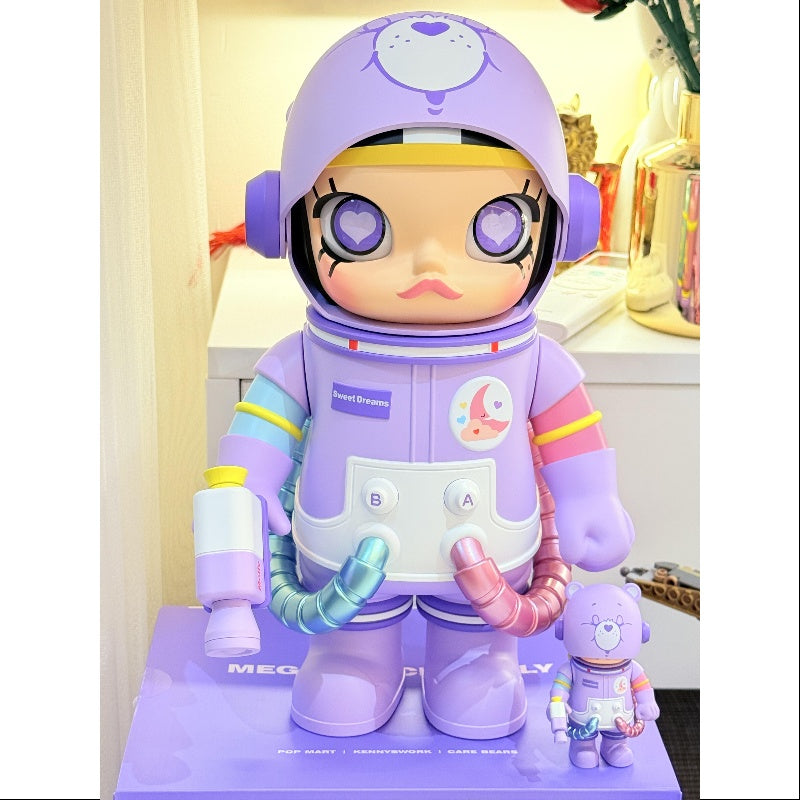 MEGA SPACE MOLLY 400% & 100% Care Bears Sweet Dreams Bear 2025 Limited Edition