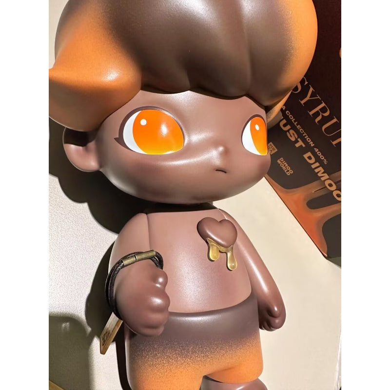 MEGA Just DIMOO 400% Maple Syrup Cocoa Limited Figure