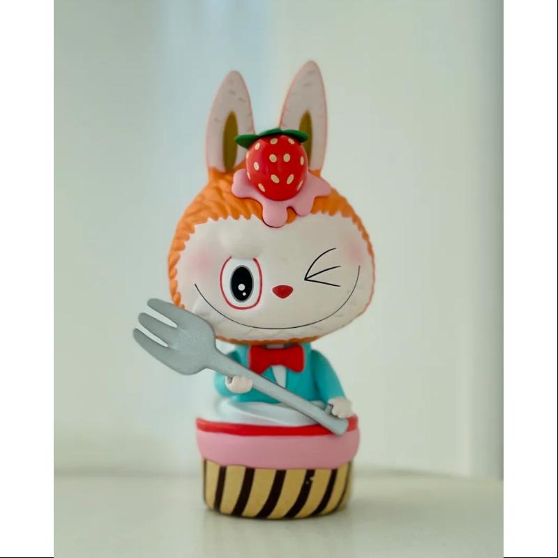 Labubu The Monsters Patisserie Series Panna cotta cake