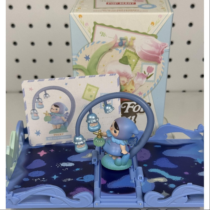 Pop Mart Gift For You Greeting Card Series Whole Set Opened