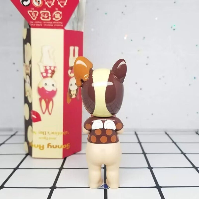 Sonny Angel Valentine Series 2020 Chocolate French Bulldog