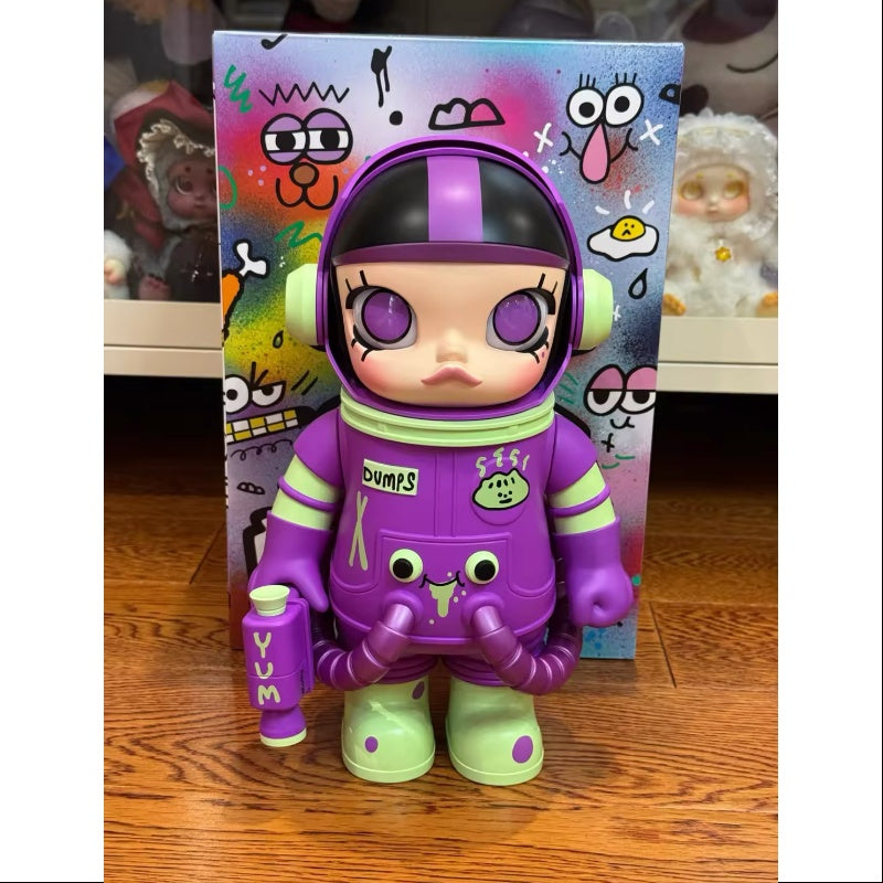 MEGA SPACE MOLLY 400% Jon Burgerman Space Cadets Series DUMPS 2025 Limited Edition