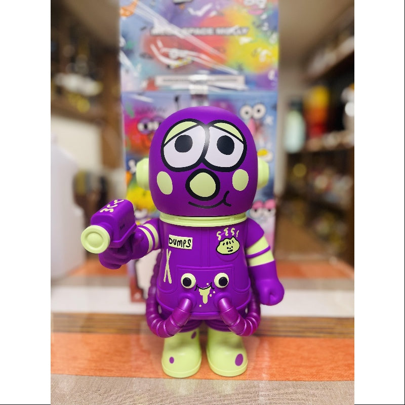 MEGA SPACE MOLLY 400% Jon Burgerman Space Cadets Series DUMPS 2025 Limited Edition