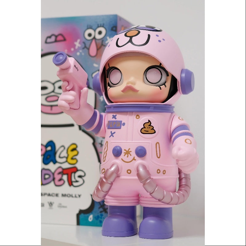 MEGA SPACE MOLLY 400% Jon Burgerman Space Cadets Series PUPU 2025 Limited Edition