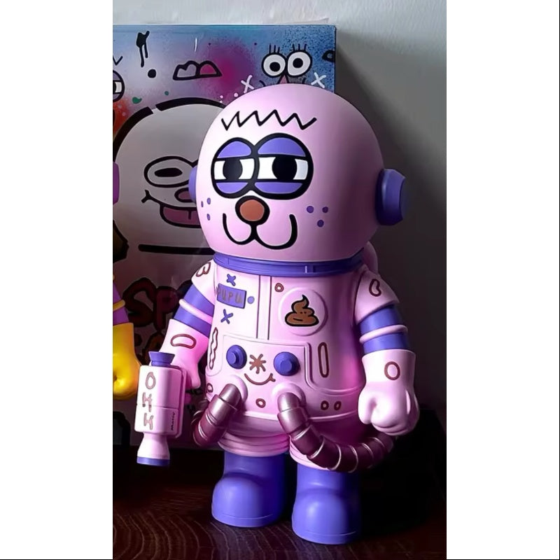 MEGA SPACE MOLLY 400% Jon Burgerman Space Cadets Series PUPU 2025 Limited Edition