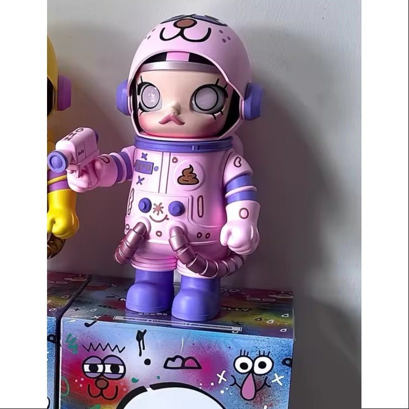 MEGA SPACE MOLLY 400% Jon Burgerman Space Cadets Series PUPU 2025 Limited Edition