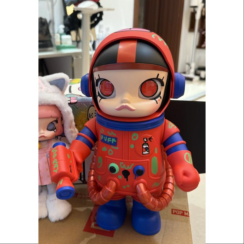 MEGA SPACE MOLLY 400% Jon Burgerman Space Cadets Series PUFF 2025 Limited Edition