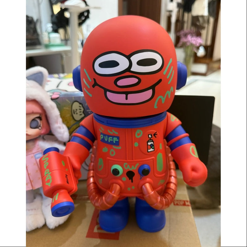 MEGA SPACE MOLLY 400% Jon Burgerman Space Cadets Series PUFF 2025 Limited Edition
