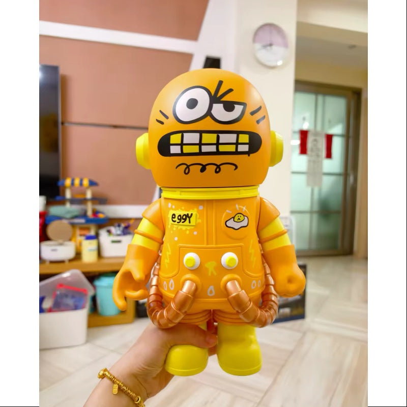 MEGA SPACE MOLLY 400% Jon Burgerman Space Cadets Series EGGY 2025 Limited Edition