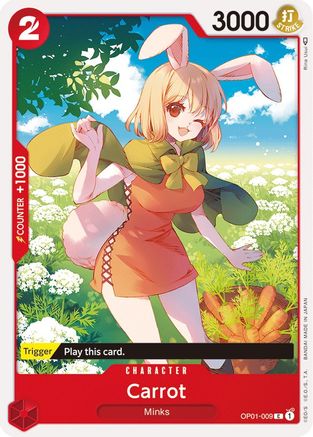Carrot OP01-009 C Romance Dawn