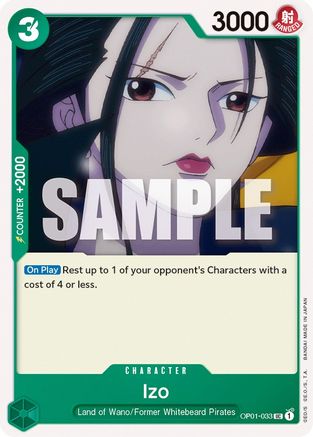 Izo OP01-033 UC Romance Dawn