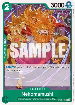 Nekomamushi OP01-048 C Romance Dawn