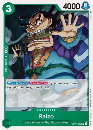 Raizo OP01-052 UC Romance Dawn