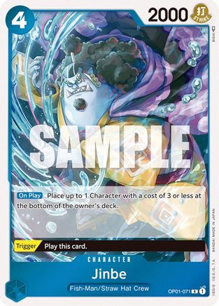 Jinbe (071) OP01-071 R Romance Dawn