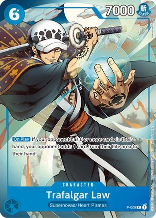 Trafalgar Law (Tournament Pack Vol. 1) P-009 PR One Piece Promotion Cards