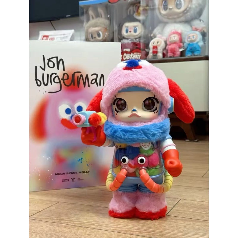 MEGA SPACE MOLLY 400% Jon Burgerman 2025 Limited Edition