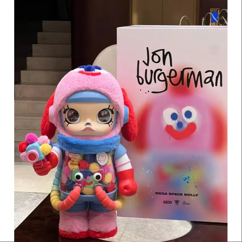 MEGA SPACE MOLLY 1000% Jon Burgerman 2025 Limited Edition