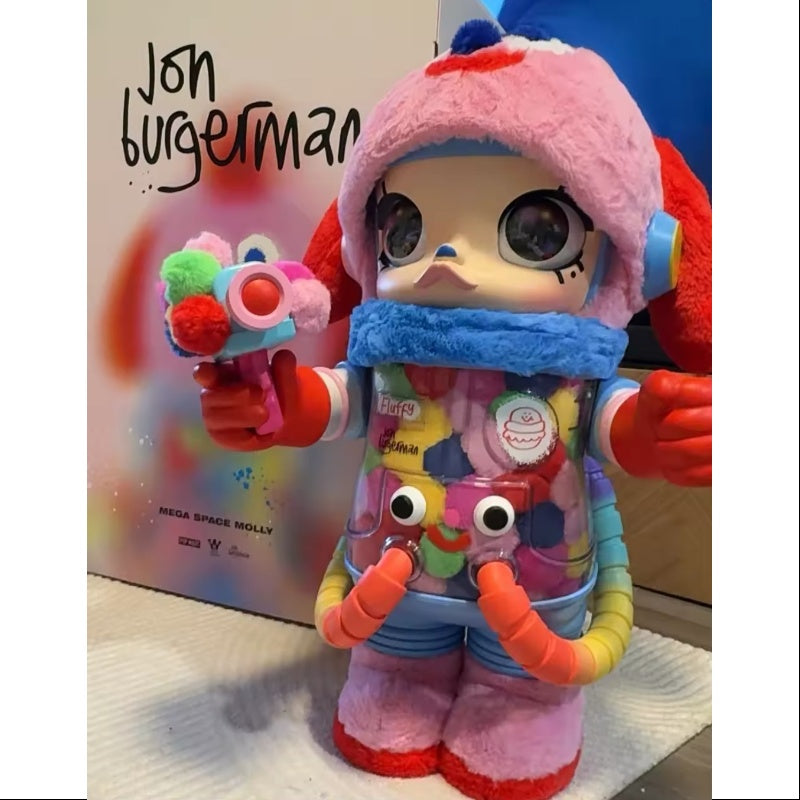 MEGA SPACE MOLLY 1000% Jon Burgerman 2025 Limited Edition