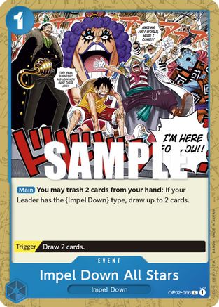 Impel Down All Stars OP02-066 C Paramount War