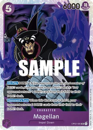 Magellan (085) OP02-085 SR Paramount War  Foil