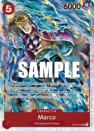 Marco OP03-013 SR Pillars of Strength  Foil