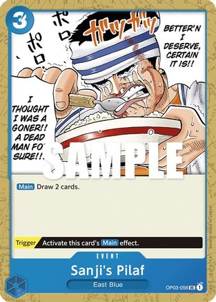 Sanji's Pilaf OP03-056 UC Pillars of Strength