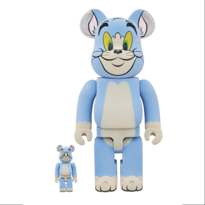 Bearbrick Tom(Classic Color) Flocky Ver. 400% & 100% Be@rbrick 2024 Limited