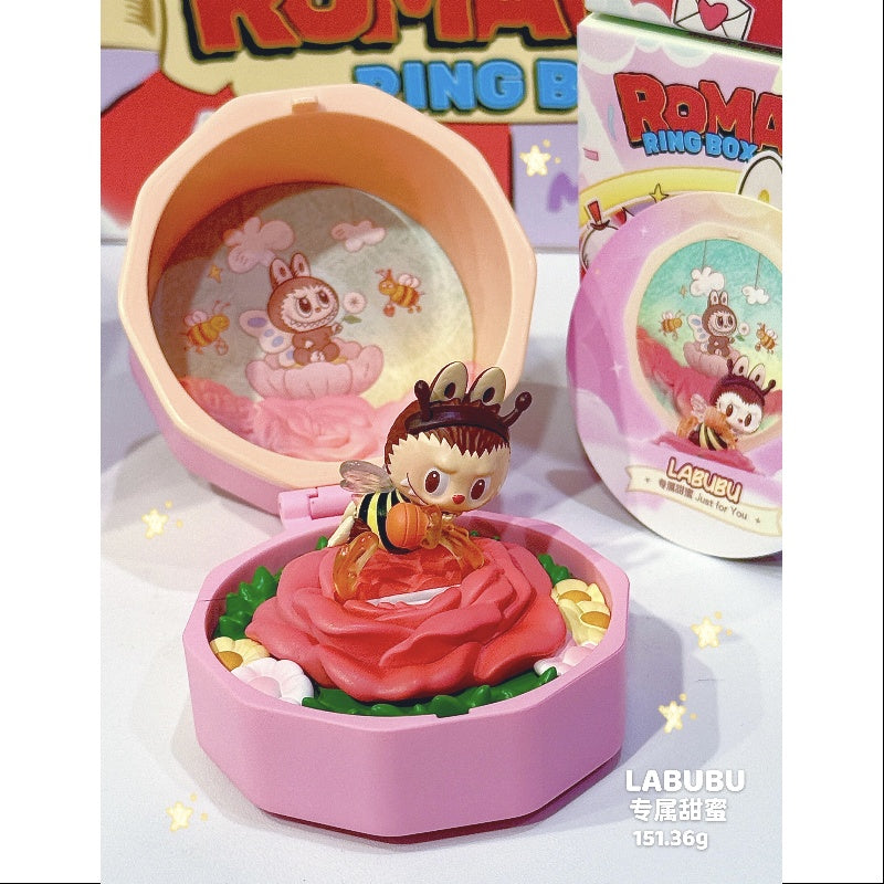 Pop Mart Romantic Ring Box Series 4 Whole Set Opened
