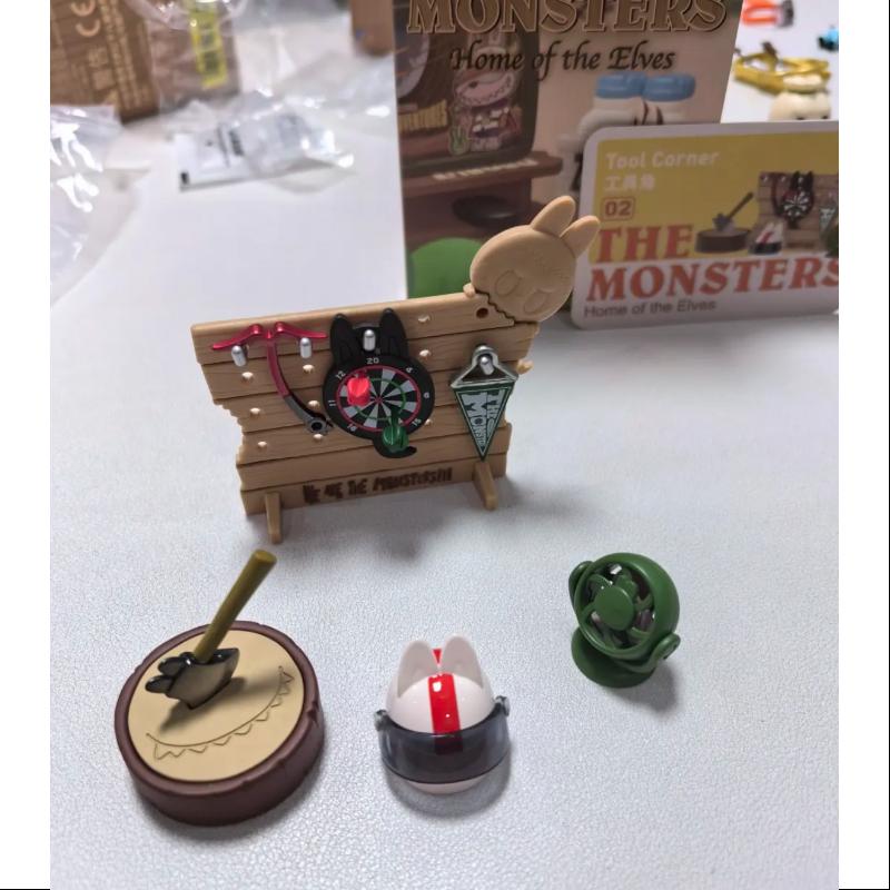 Labubu The Monsters Home of the Elves Series Tool Corner