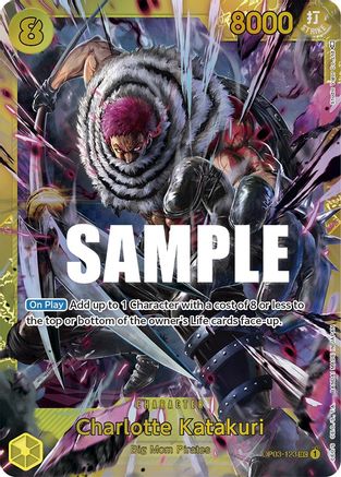 Charlotte Katakuri (123) OP03-123 SEC Pillars of Strength  Foil