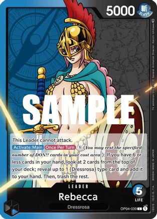Rebecca (039) OP04-039 L Kingdoms of Intrigue