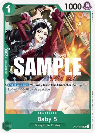 Baby 5 OP04-032 UC Kingdoms of Intrigue