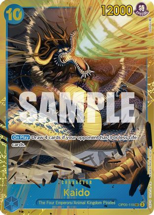 Kaido (118) OP05-118 SEC Awakening of the New Era  Foil